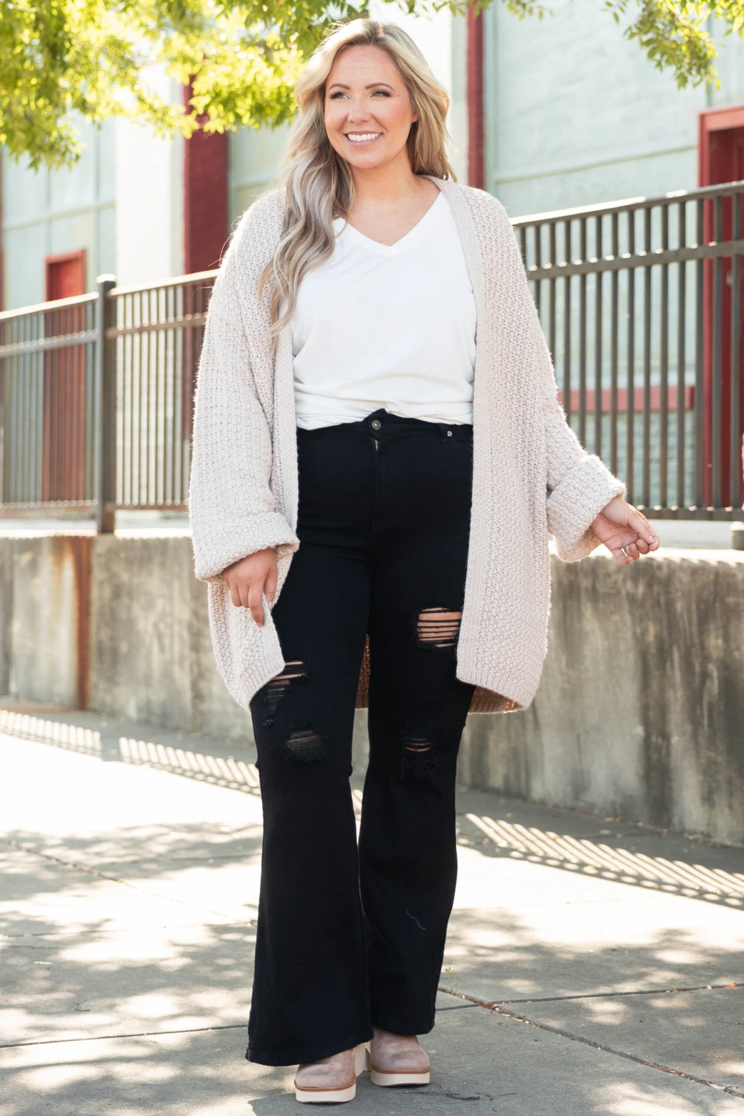 Come And Go Jeans, Black 6 Come And Go Jeans, Black - Image 4