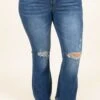 Confident Beauty Flare Jeans, Dark Wash 2 Confident Beauty Flare Jeans, Dark Wash -Beyond Basics ConfidentBeautyFlareJeans DarkWash 9701