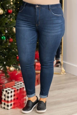 Countdown Is On Jeans, Dark Wash -Beyond Basics CountdownIsOnJeans DarkWash 1102