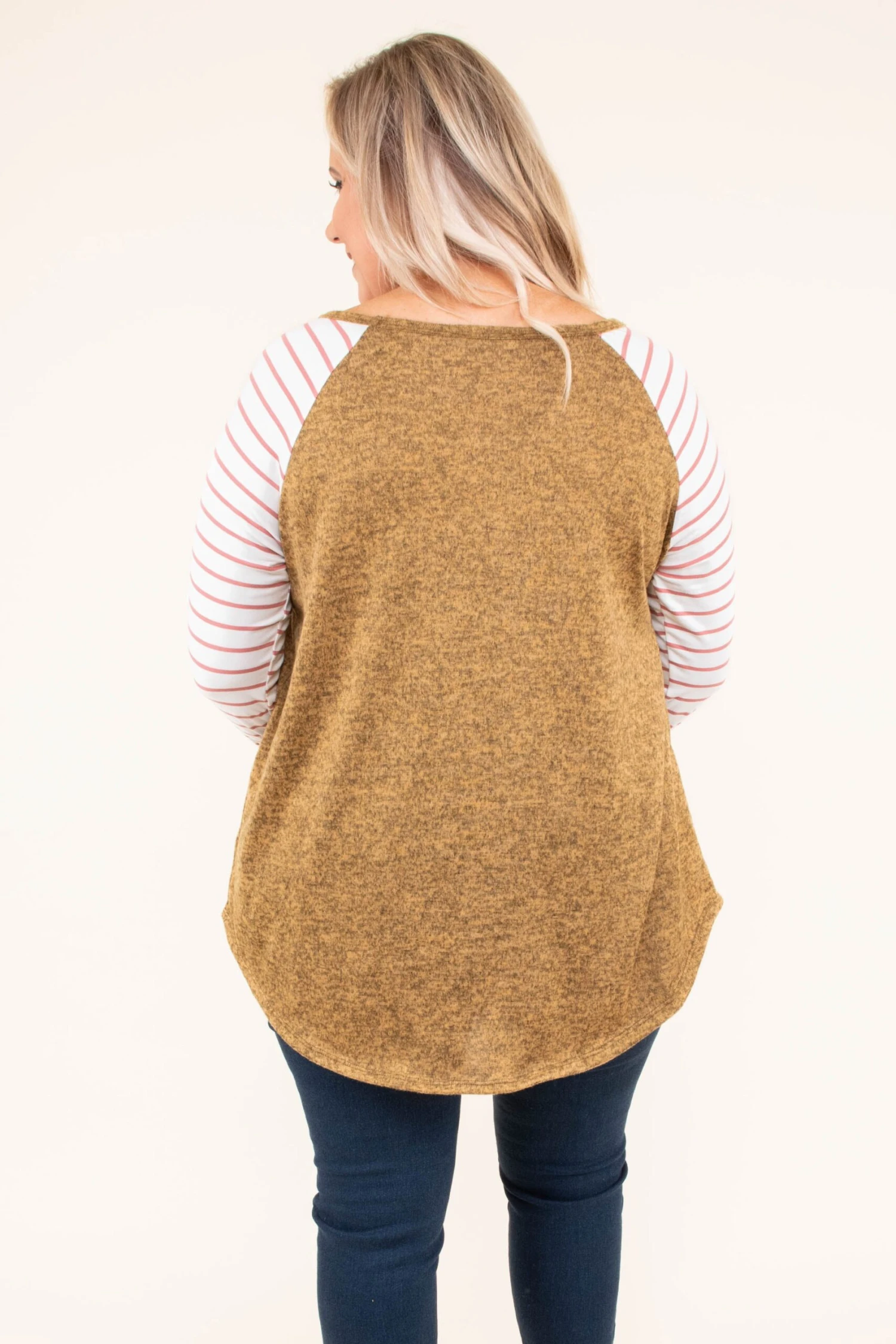 Number One Choice Top, Camel 6 Number One Choice Top, Camel - Image 4