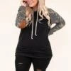 Miss Independence Hoodie, Black 1 Miss Independence Hoodie, Black -Beyond Basics DSC3303