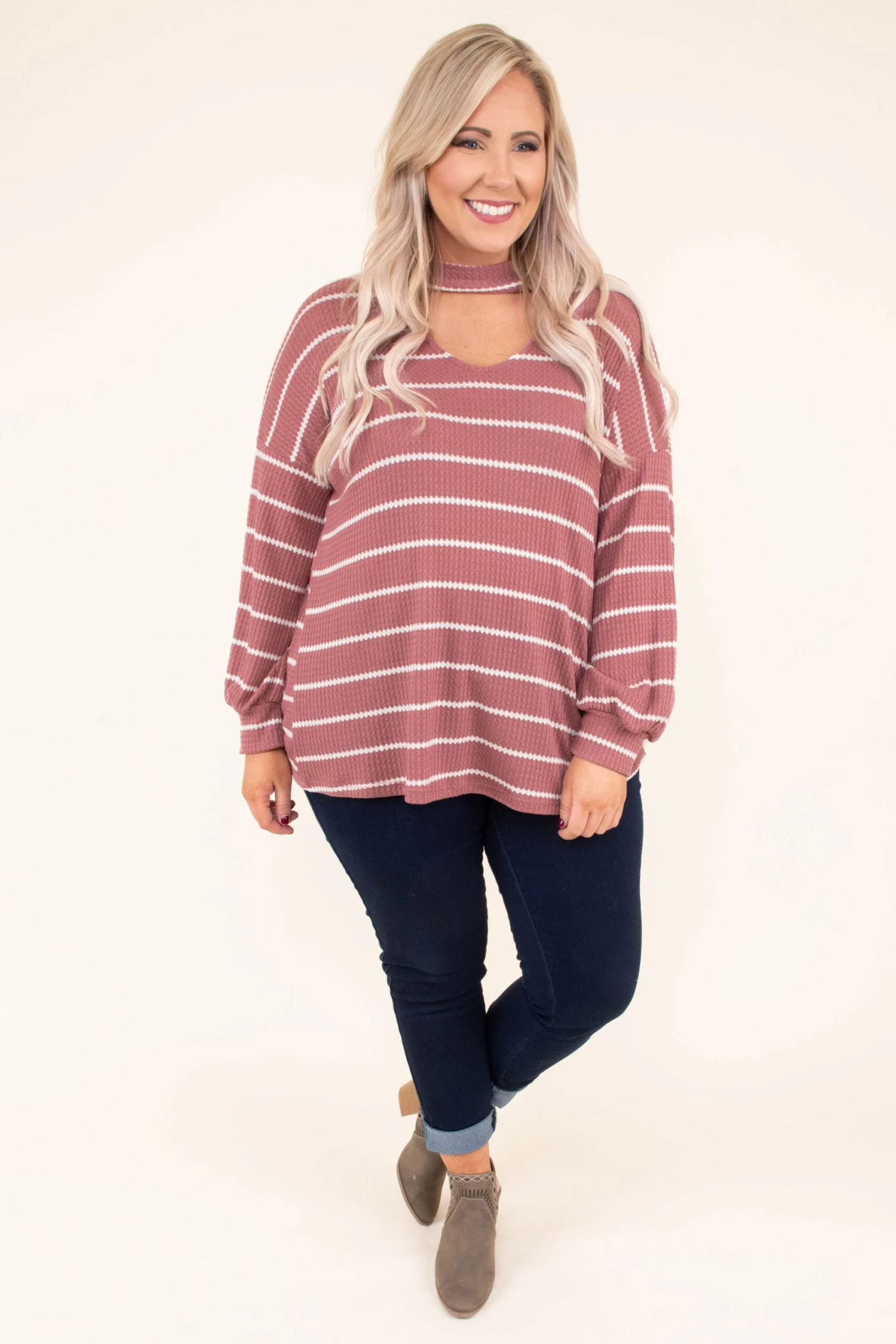 Hard To Get Top, Mauve 4 Hard To Get Top, Mauve - Image 2