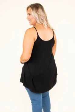 Warm From The Sun Tank, Black -Beyond Basics DSC 2004