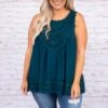 Sweet Charm Tank, Teal -Beyond Basics DSC 3484 5c1abc58 ffa2 4527 be54 3093caae307e