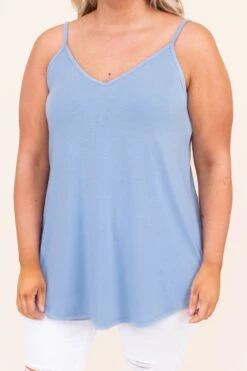 Warm From The Sun Tank, Spring Blue -Beyond Basics DSC 4113