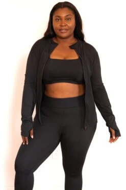 Doing Your Best Jacket, Black