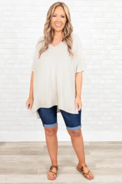 Don't Call Me Angel Jean Shorts, Navy Blue -Beyond Basics Don tCallMeAngelJeanShorts NavyBlue 9999