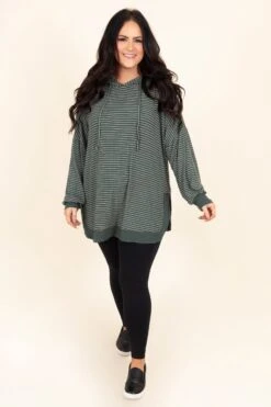 Don't Fall Tonight Hoodie, Olive -Beyond Basics Don tFallTonightHoodie Olive 9786