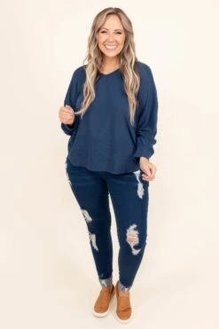 Down Memory Lane Jeans, Dark Wash 10 Down Memory Lane Jeans, Dark Wash -Beyond Basics DownMemoryLaneJeans DarkWash 8624