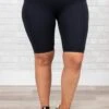 Drop It Like It's Hot Biker Shorts, Black -Beyond Basics DropItLikeIt sHotBikerShorts Black 2
