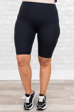 Drop It Like It's Hot Biker Shorts, Black 10 Drop It Like It's Hot Biker Shorts, Black -Beyond Basics DropItLikeIt sHotBikerShorts Black