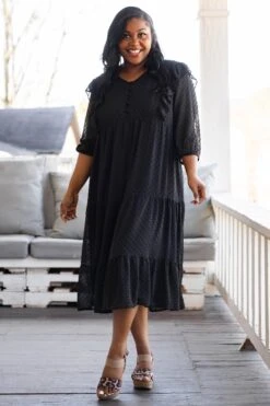 Beyond Basics -Beyond Basics EndlessDaydreamingDress Black 0305