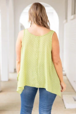 Feeling Divine Top, Chartreuse -Beyond Basics FeelingDivineTop Chartreuse 1688