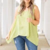 Feeling Divine Top, Chartreuse -Beyond Basics FeelingDivineTop Chartreuse 1690
