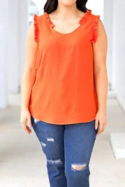 Flash Of Fun Top, Orange -Beyond Basics FlashOfFunTop Orange 2