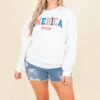 For Freedom Sweatshirt, White -Beyond Basics ForFreedomSweatshirt White 5