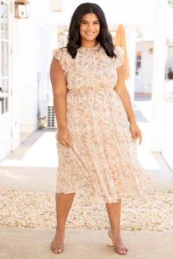 Forever Classy Dress, Pink -Beyond Basics ForeverClassyDress Pink 0118