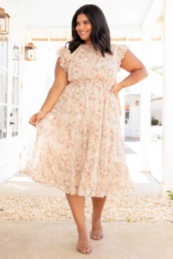 Forever Classy Dress, Pink -Beyond Basics ForeverClassyDress Pink 0125