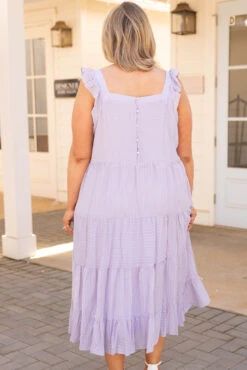 Friends Til The End Dress, Lavender -Beyond Basics FriendsTilTheEndDress Lavender 1677