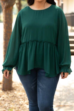 Gentle Greetings Top, Hunter Green 11 Gentle Greetings Top, Hunter Green -Beyond Basics GentleGreetingsTop HunterGreen 2