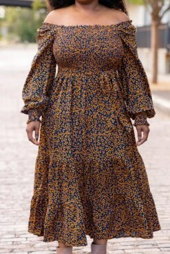 Get Along Dress, Navy -Beyond Basics GetAlongDress Navy 9852