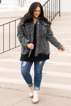 Glimpse Of Us Jacket, Black -Beyond Basics GlimpseOfUsJacket Black 0115