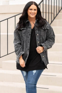 Glimpse Of Us Jacket, Black