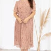 Go Easy On Me Dress, Blush -Beyond Basics GoEasyOnMeDress Blush 8508