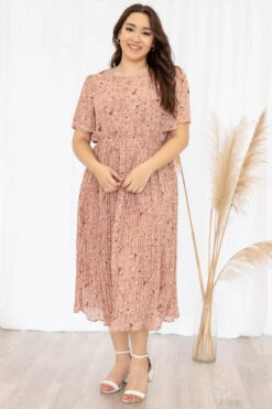 Go Easy On Me Dress, Blush