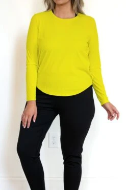 Got It Done Active Top, Yellow -Beyond Basics GotItDoneActiveTop Yellow 2