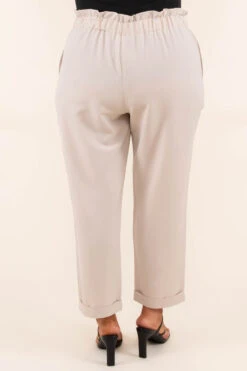 Gotta Work Pants, Beige -Beyond Basics GottaWorkPants Beige