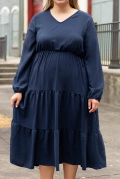 Grass Is Greener Dress, Navy 11 Grass Is Greener Dress, Navy -Beyond Basics GrassIsGreenerDress Navy