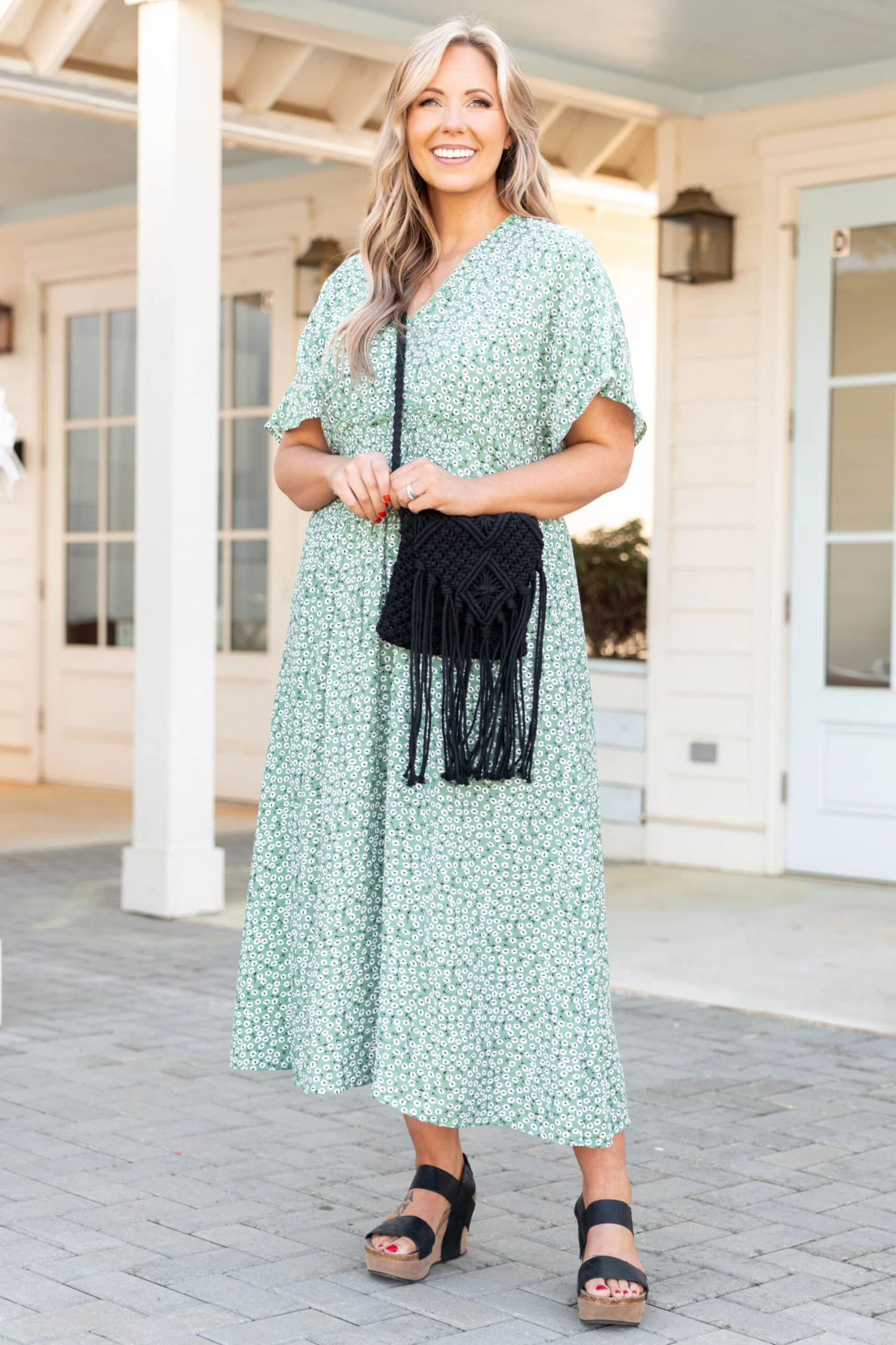 Hands To Yourself Dress, Green 4 Hands To Yourself Dress, Green - Image 2