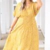 Hands To Yourself Dress, Yellow -Beyond Basics HandsToYourselfDress Yellow 1919