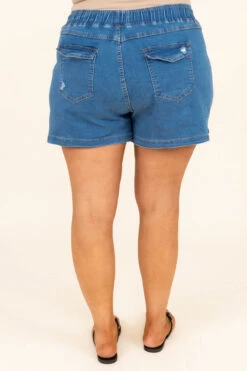Heat Waves Shorts, Light Denim 12 Heat Waves Shorts, Light Denim -Beyond Basics HeatWavesShorts LightDenim 8726