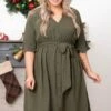 Hopelessly Yours Dress, Olive -Beyond Basics HopelesslyYoursDress Olive 3
