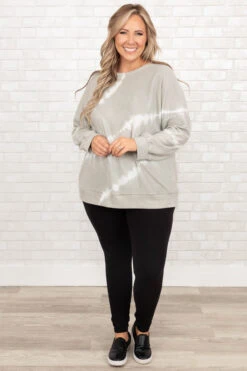 I Got Time Top, Taupe -Beyond Basics IGotTimeTop Taupe 0121