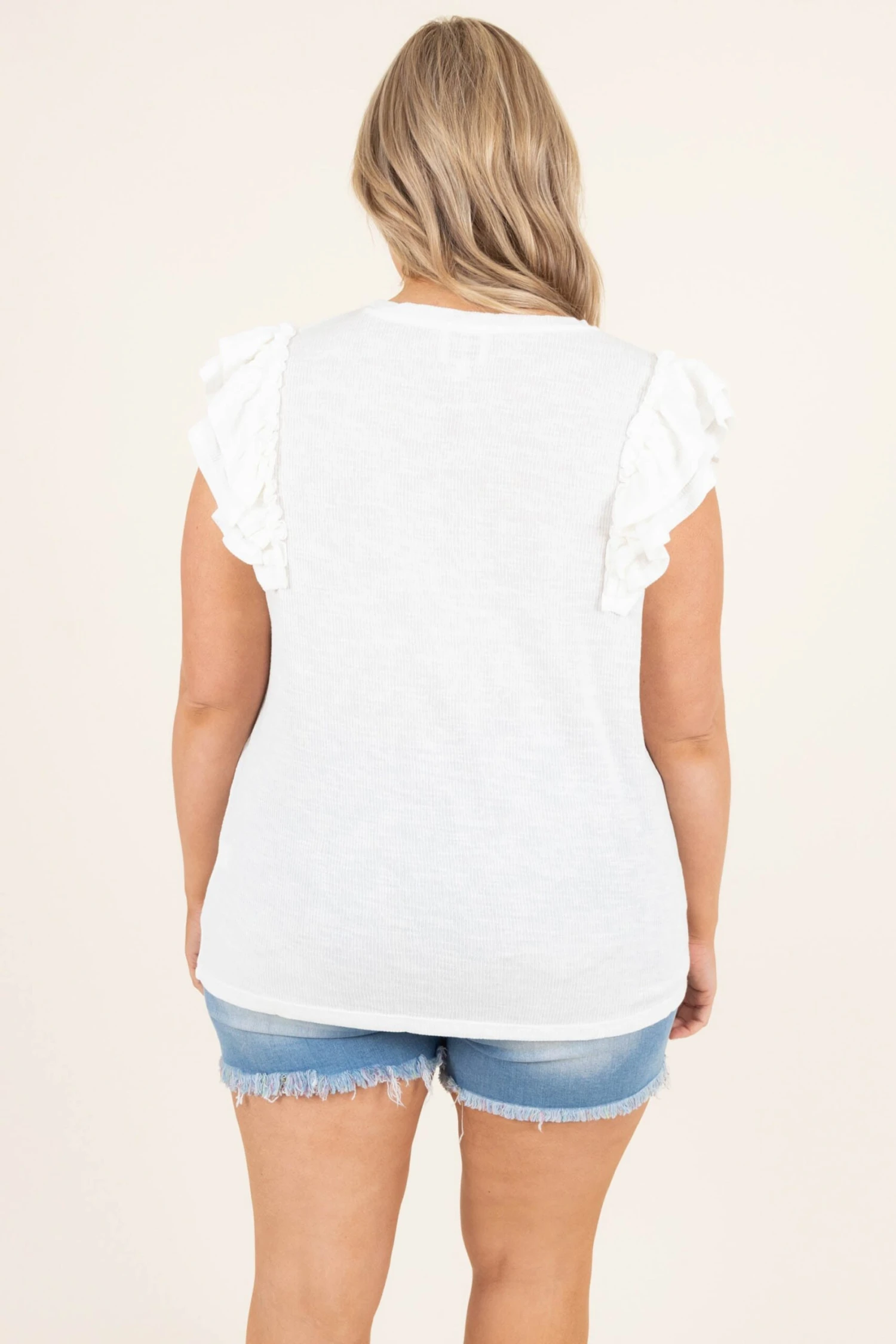 If It's Not Love Tank, Off White 7 If It's Not Love Tank, Off White - Image 5