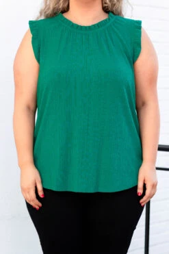 In My Favor Top, Teal -Beyond Basics InMyFavorTop Teal 8078