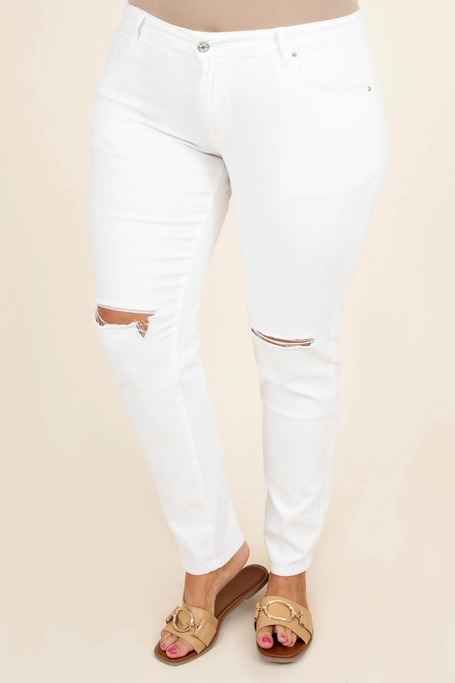 It's A Party Jeans, White 3 It's A Party Jeans, White