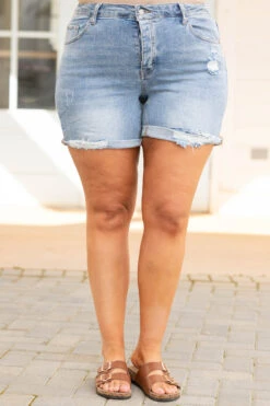 Just Be Next Shorts, Medium Wash -Beyond Basics JustBeNextShorts MediumWash 0441