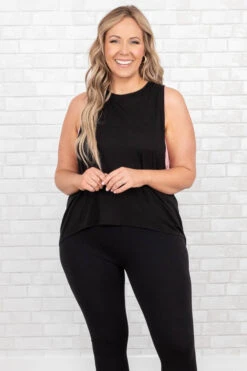 Keep Grooving Tank, Black