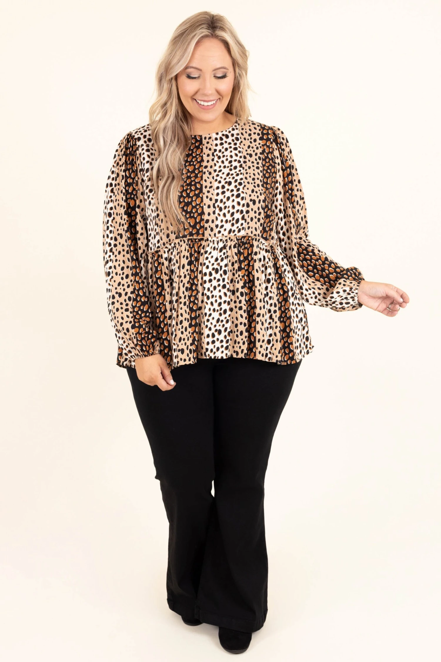 Keeping It Real Flare Jeans, Black 4 Keeping It Real Flare Jeans, Black - Image 2