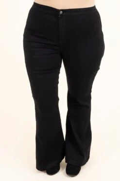 Keeping It Real Flare Jeans, Black 10 Keeping It Real Flare Jeans, Black -Beyond Basics KeepingItRealFlareJeans Black 9601
