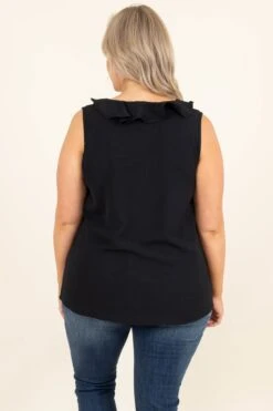 Keeping The Stars Apart Top, Black -Beyond Basics KeepingTheStarsApartTop Black 3566