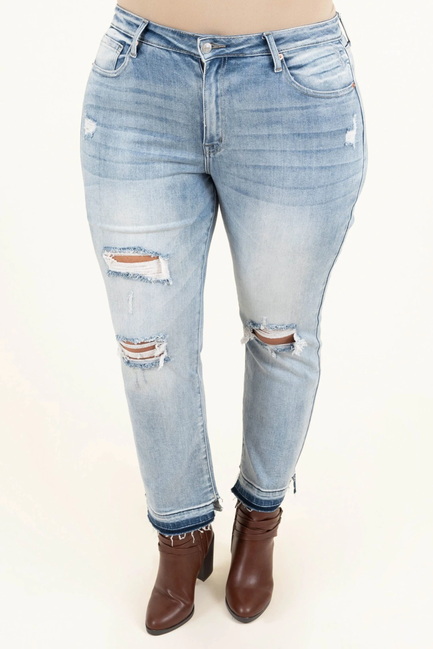 Kicking It Back Jeans, Light Wash 4 Kicking It Back Jeans, Light Wash - Image 2