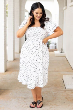 Lady Madonna Dress, White -Beyond Basics LadyMadonnaDress White 5661