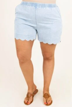 Leaps Of Time Shorts, Light Wash 10 Leaps Of Time Shorts, Light Wash -Beyond Basics LeapsOfTimeShorts LightWash