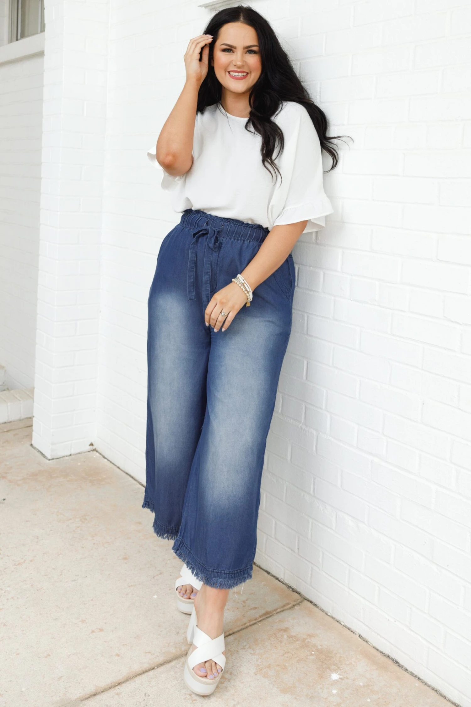 Light And Free Pants, Dark Denim 4 Light And Free Pants, Dark Denim - Image 2