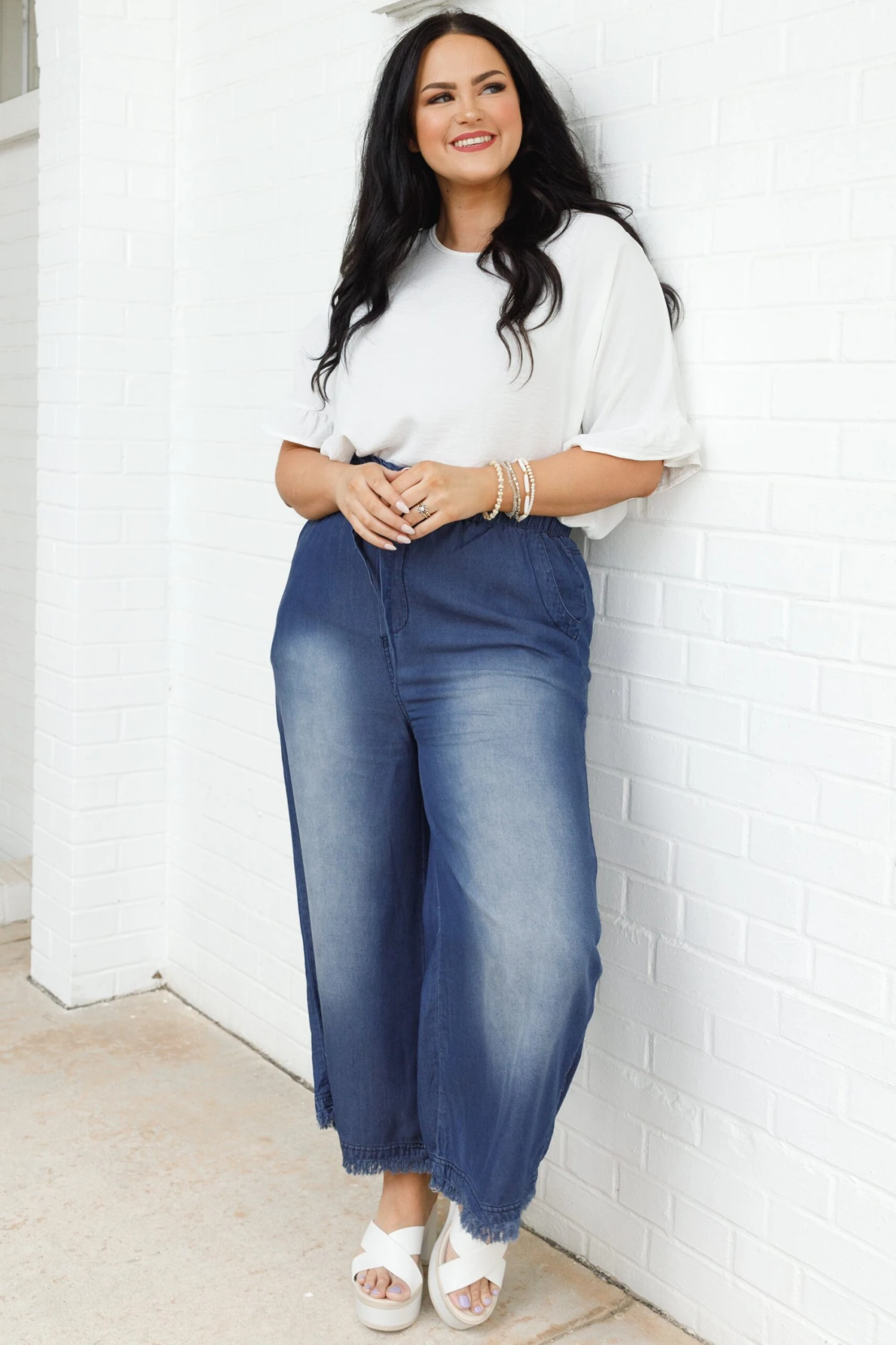 Light And Free Pants, Dark Denim 7 Light And Free Pants, Dark Denim - Image 5